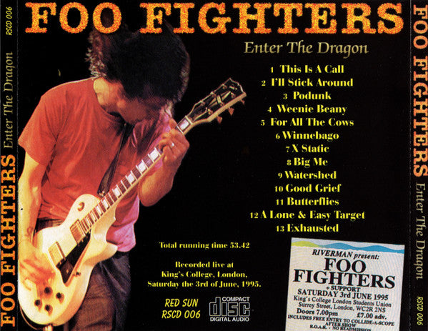 Foo Fighters / Enter The Dragon - CD (Used)