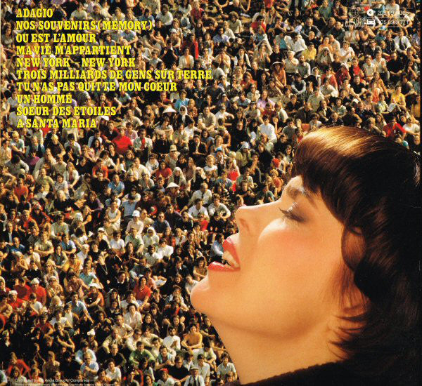 Mireille Mathieu / Trois Milliards De Gens Sur Terre - LP Used