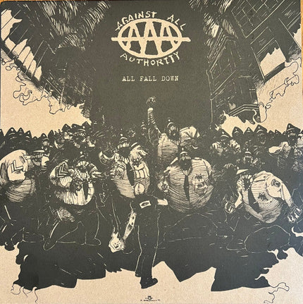 Against All Authority / All Fall Down - LP RED