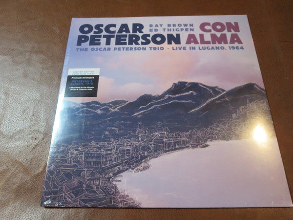 Oscar Peterson / Con Alma: The Oscar Peterson Trio – Live In Lugano, 1964 - LP BLUE
