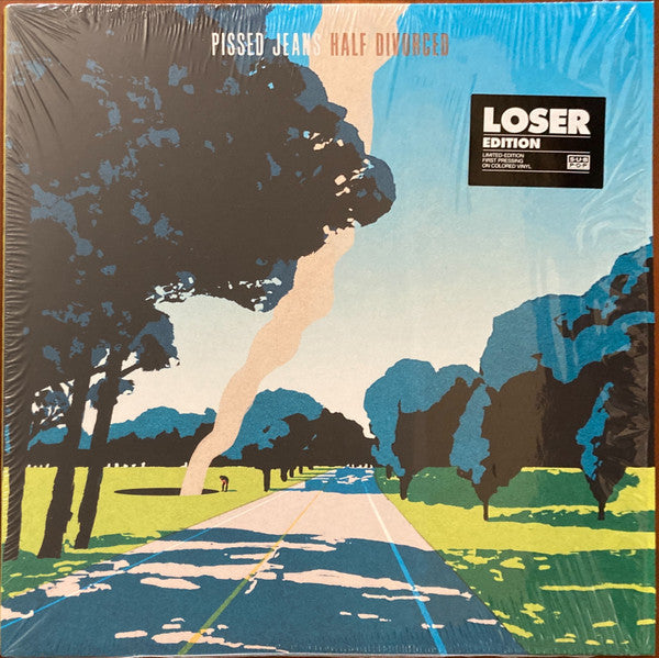 Pissed Jeans / Half Divorced - LP GREEN