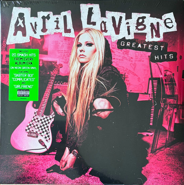 Avril Lavigne / Greatest Hits - 2LP NEON GREEN
