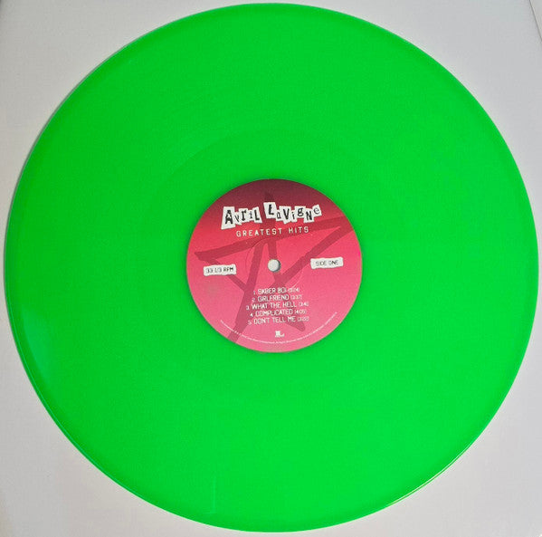 Avril Lavigne / Greatest Hits - 2LP NEON GREEN