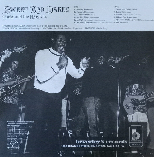Toots & The Maytals /Sweet And Dandy - LP