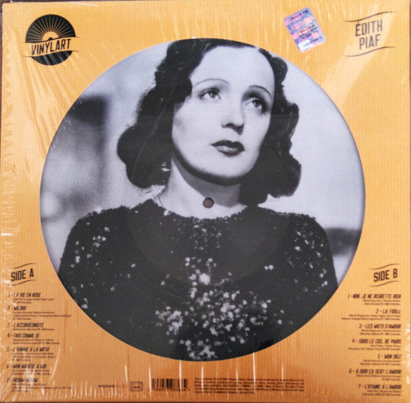 Edith Piaf / Vinylart - LP coin bumpé