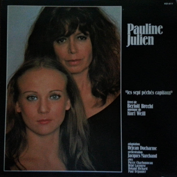 Pauline Julien / Les Sept Péchés Capitaux - LP
