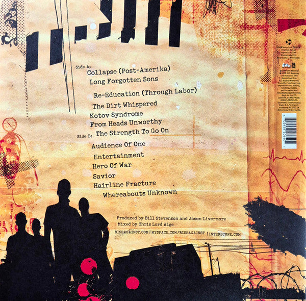 Rise Against / Appeal To Reason - LP