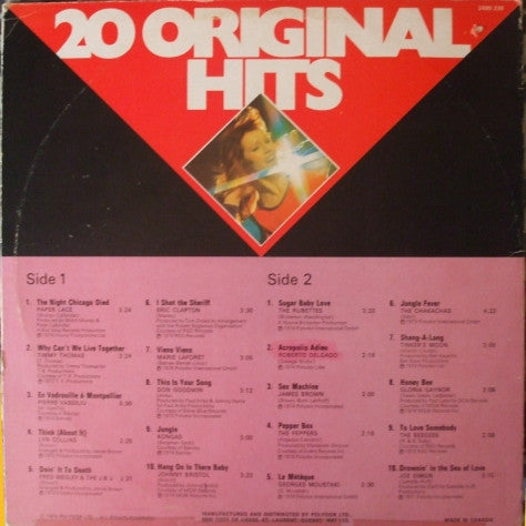Various / 20 Original Hits - LP Used