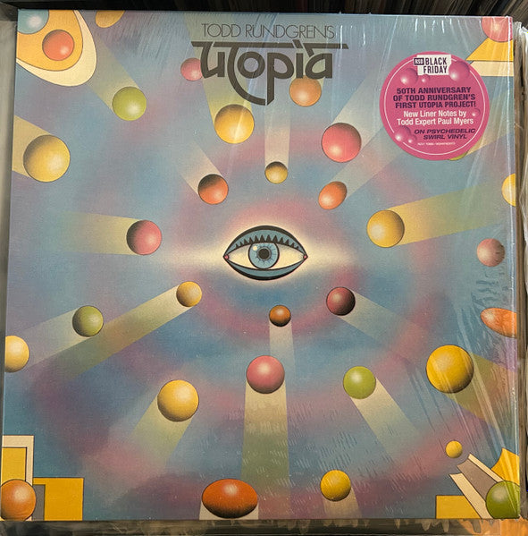 Todd Rundgren's Utopia / Todd Rundgren's Utopia - LP PSY SWIRL