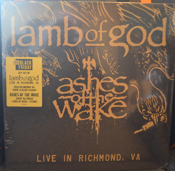 Lamb Of God / Ashes of the Wake - Live in Richmond, Va. - 2LP