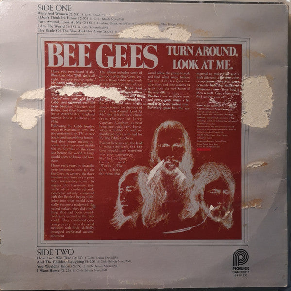 Bee Gees / Turn Around, Look At Me - LP USED