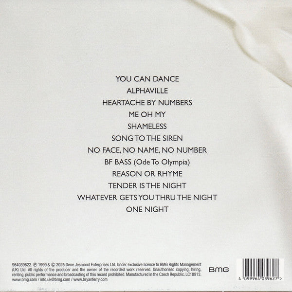 Bryan Ferry / Olympia - CD