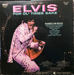 Elvis Presley / Raised On Rock : For Ol' Times Sake - LP USED