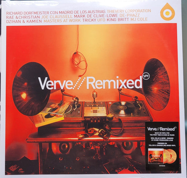 Various / Verve // Remixed - 2LP YELLOW ORANGE
