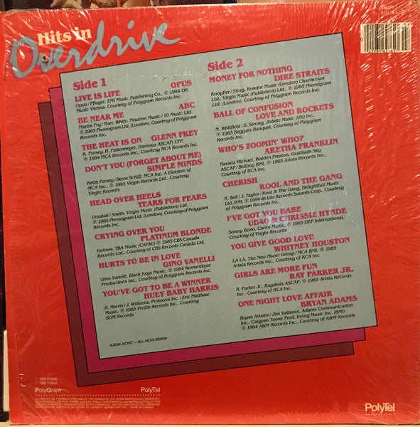 Various / Hits In Overdrive - LP USED