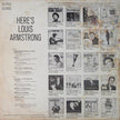 Louis Armstrong / Here's Louis Armstrong - LP USED
