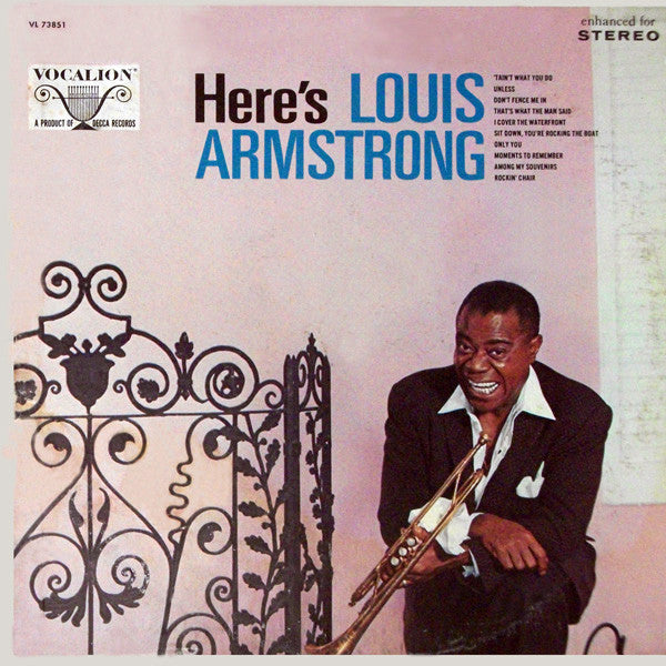 Louis Armstrong / Here's Louis Armstrong - LP USED