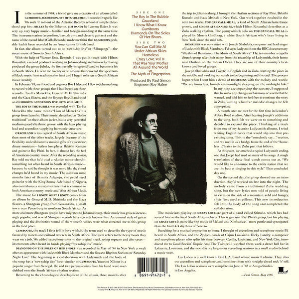Paul Simon / Graceland - LP