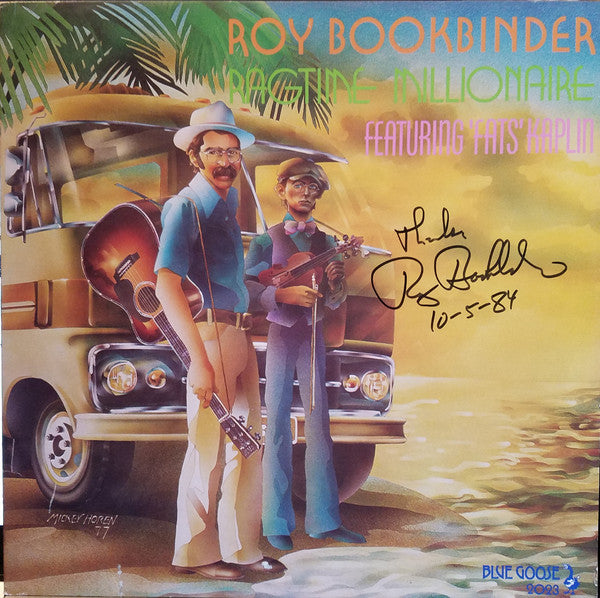 Roy Bookbinder* featuring 'Fats Kaplin'* ‎– Ragtime Millionaire - LP Used