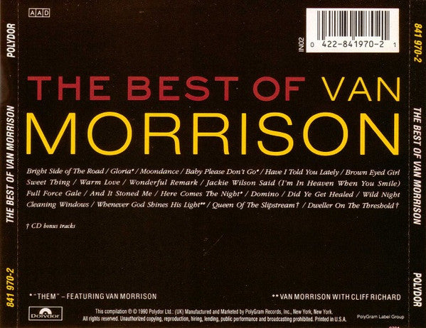 Van Morrison / The Best Of Van Morrison - CD (Used)