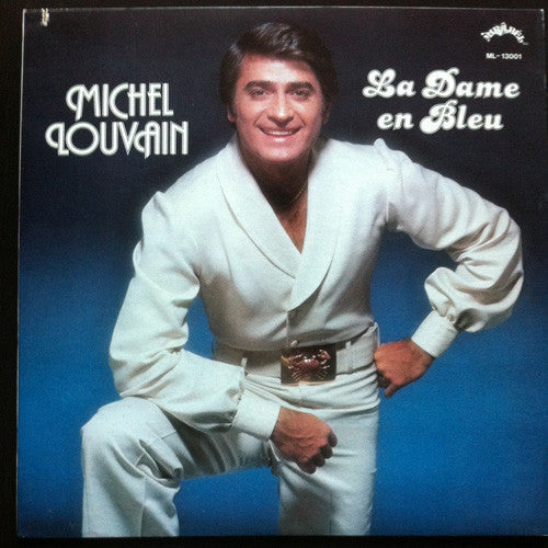 Michel Louvain / La Dame En Bleu - LP Used