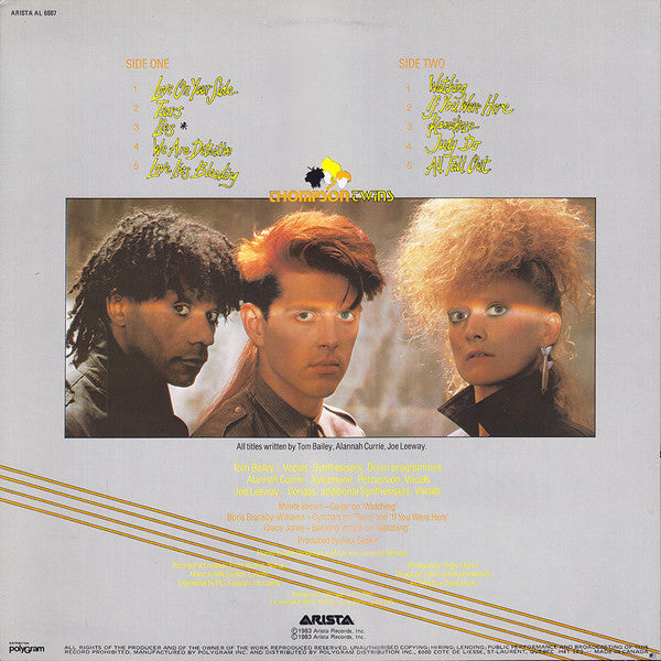 Thompson Twins / Side Kicks - LP Used