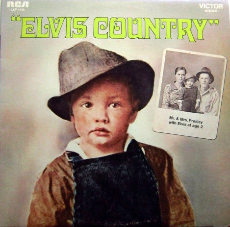 Elvis Presley / Elvis Country (I'm 10,000 Years Old) - LP USED