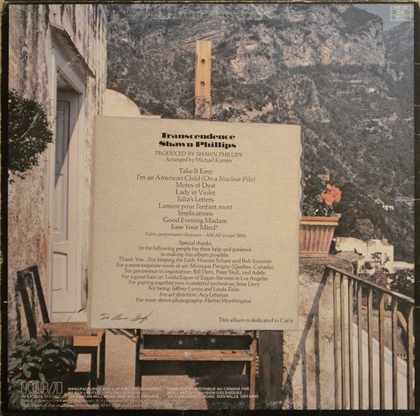 Shawn Phillips / Transcendence - LP USED