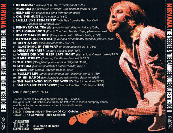 Nirvana / The Needle & The Damage Done: Outcesticide II - CD (Used)