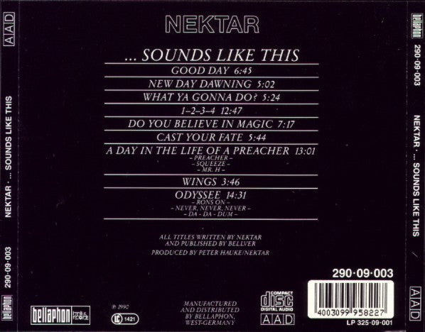 Nektar / ...Sounds Like This - CD (Used)