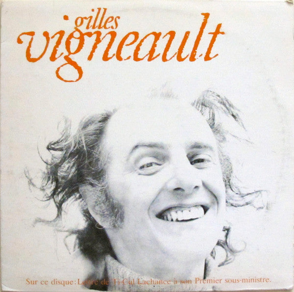 Gilles Vigneault / Le Temps Qu'il Fait Sur Mon Pays - LP USED