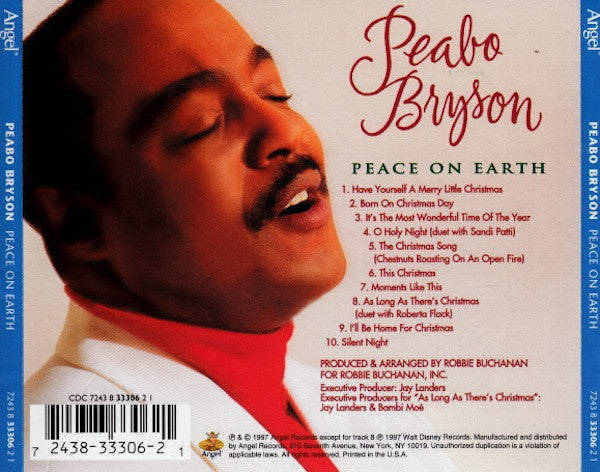 Peabo Bryson / Peace on Earth - CD (Used)