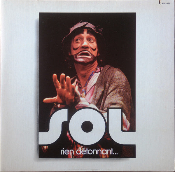 Sol / Rien Détonnant... - LP USED