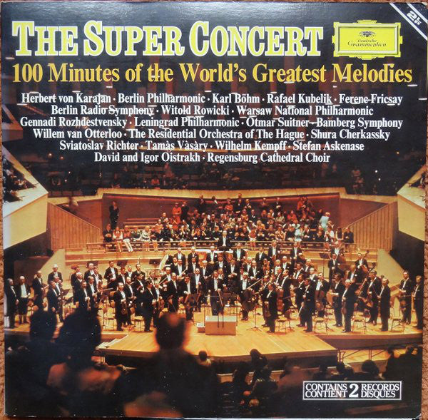 Various / The Super Concert (100 Minutes Of The World's Greatest Melodies) - 2LP Used