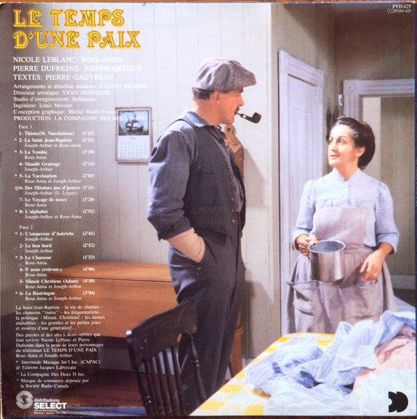 Various / Le Temps D'Une Paix - LP Used