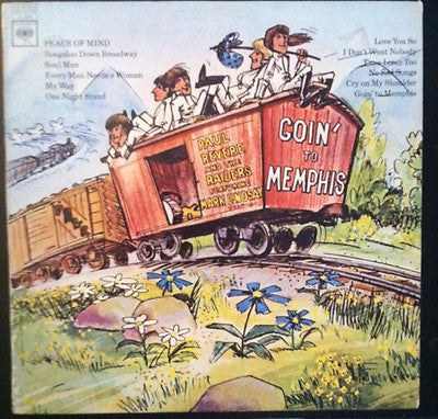Paul Revere & The Raiders Featuring Mark Lindsay / Goin' To Memphis - LP USED
