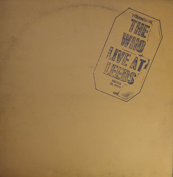 The Who / Live At Leeds - LP Used