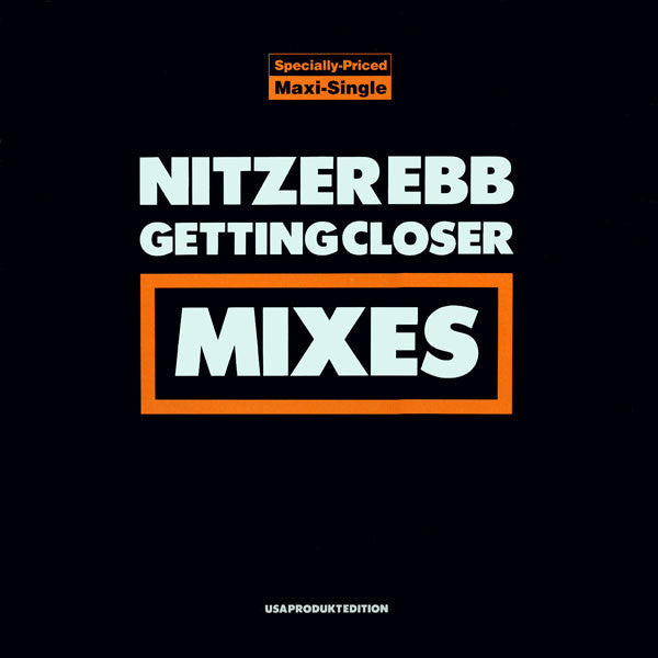 Nitzer Ebb / Getting Closer Mixes - LP 12'' Used