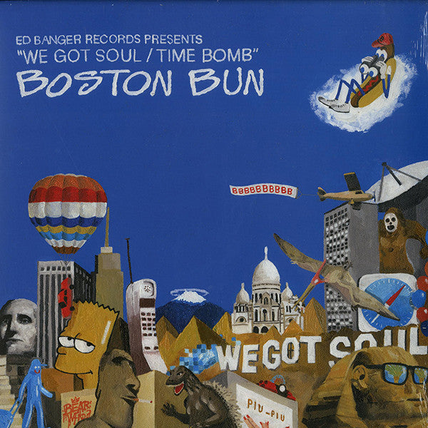 Boston Bun ‎/ We Got Soul / Time Bomb - LP 12