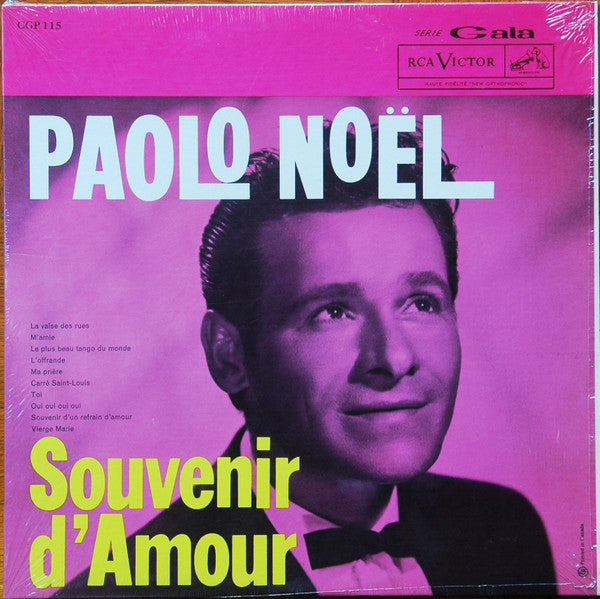 Paolo Noël / Souvenir d'Amour - LP Used