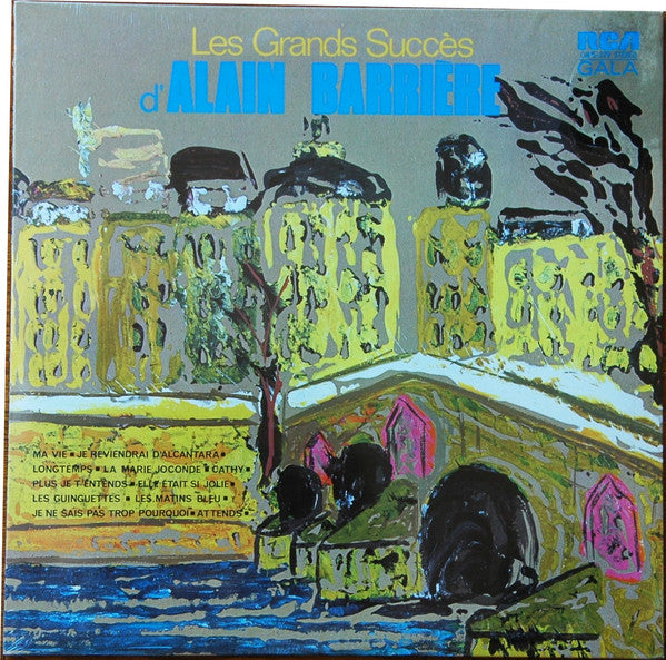 Alain Barrière ‎/ Les Grands Succès - LP Used