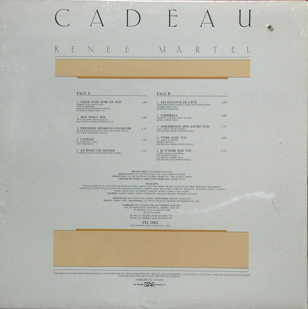 Renée Martel / Cadeau - LP Used
