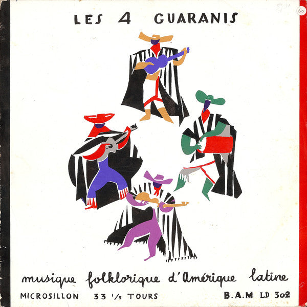 Les 4 Guaranis / Musique Folklorique D'Amérique Latine - LP (used)