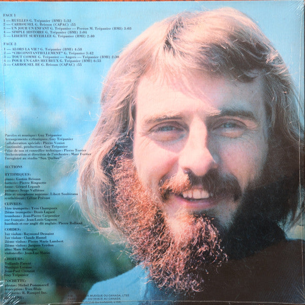Guy Trépanier / Pour Un Gars Heureux - LP USED