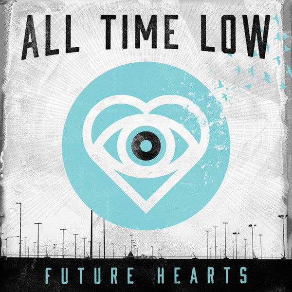 All Time Low / Future Hearts - LP Used baby blue