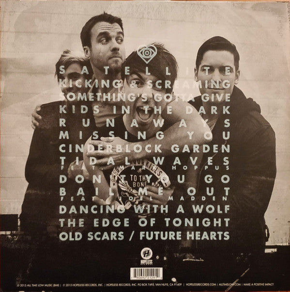 All Time Low / Future Hearts - LP Used baby blue