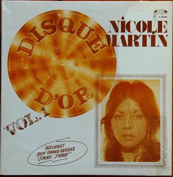 Nicole Martin / Disque d'or Vol. 1 - LP USED