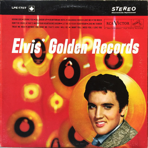 Elvis Presley ‎/ Elvis' Golden Records - LP Used