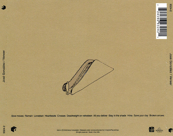 José Gonzales / Veneer - CD (Used)