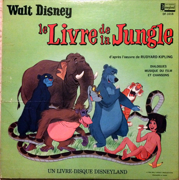 Walt Disney / Le Livre De La Jungle - LP Used